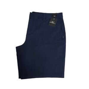 O'neill  Jaxson Stretch Chino Men's Shorts Size 40 Standard Fit at the knee Blue